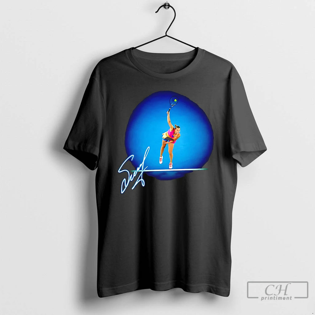 Premium Aryna Sabalenka Tennis Player Signature Graphic