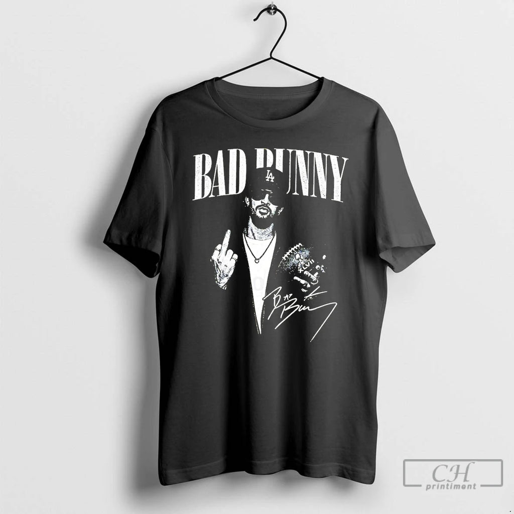 Premium Bad Bunny Middle Finger Bowl 2026 Halftime Show Signature
