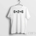 Premium Baker Mayfield And Emeka Egbuka Tampa Bay Buccaneers 6 Plus 2 Equals 6 Unisex , , , Long Sleeve Tee