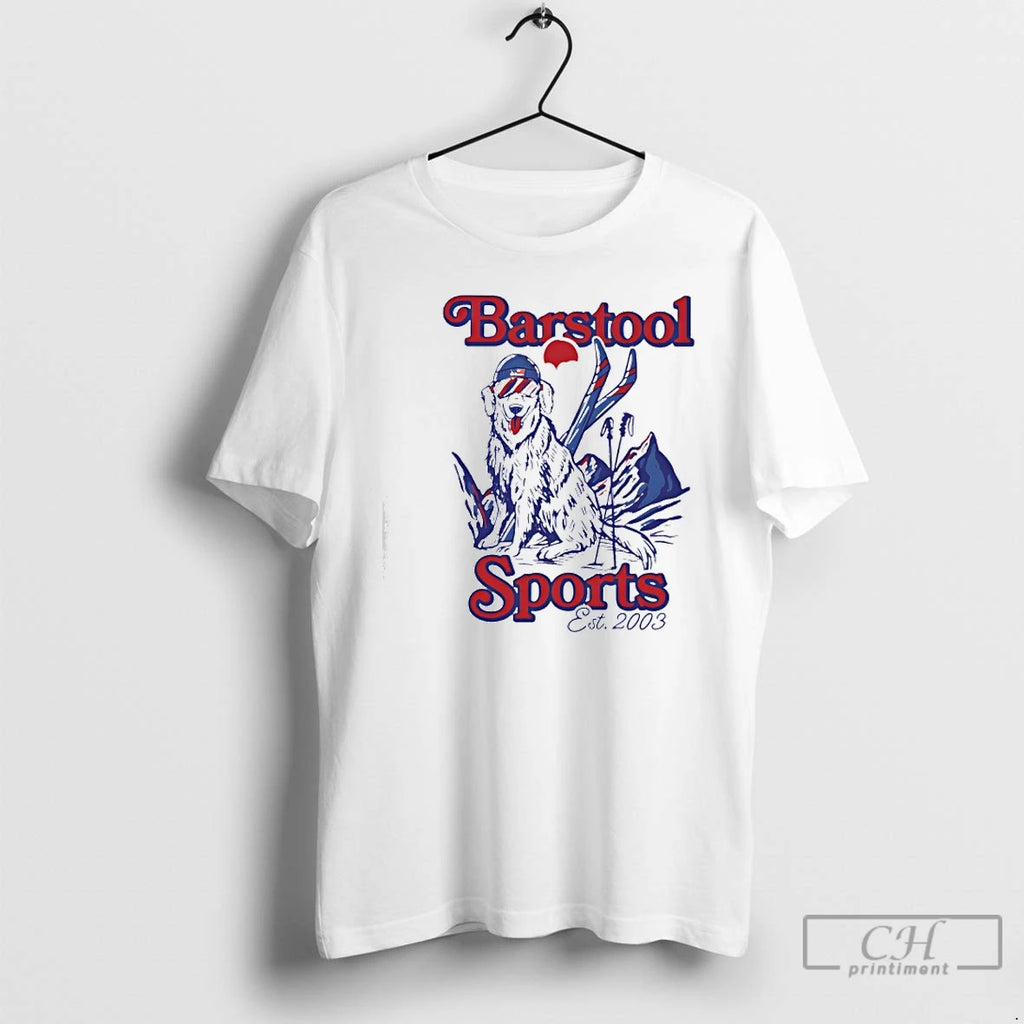 Premium Barstool Sports Dog Ski Mountain