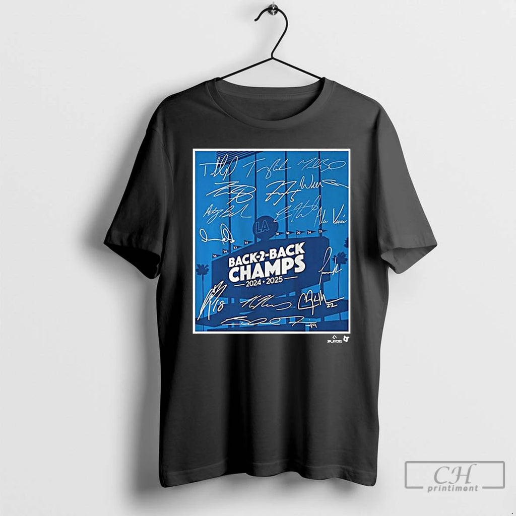 Premium Baseball Back To Back Champs 2024 2025 Signatures