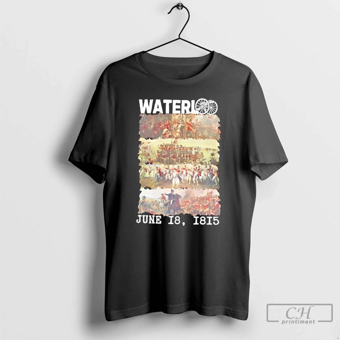 Premium Battle Of Waterloo 1815 June 1815 T Shirts Unisex , , , Long Sleeve Tee