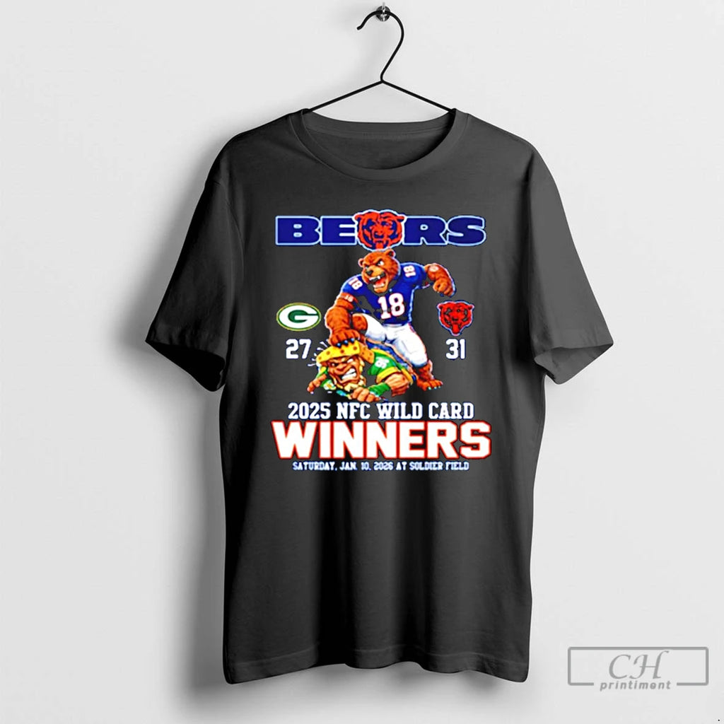 Premium Bears 2025 Nfc Wild Card Winners Mascot
