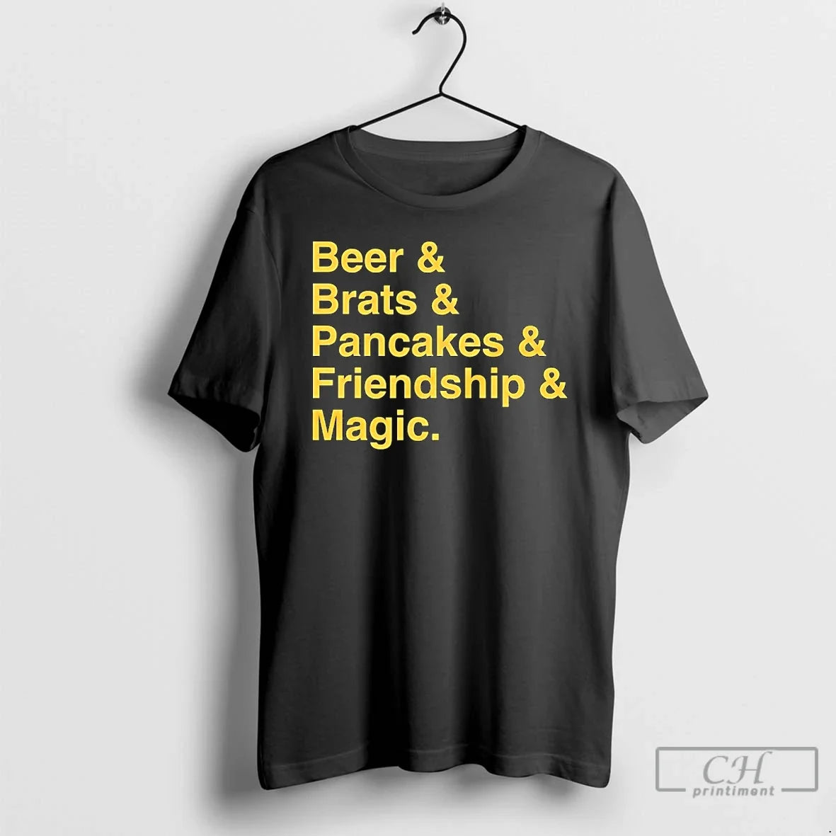 Premium Beer And Brats And Pancakes And Friendship And Magic T Shirts Unisex , , , Long Sleeve Tee