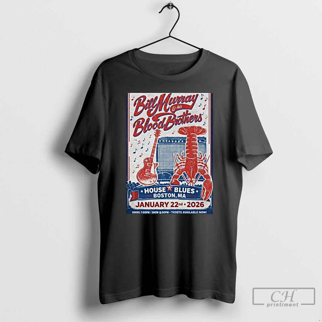 Premium Bill Murray His Blood Brothers Jan 22 2026 Boston Ma