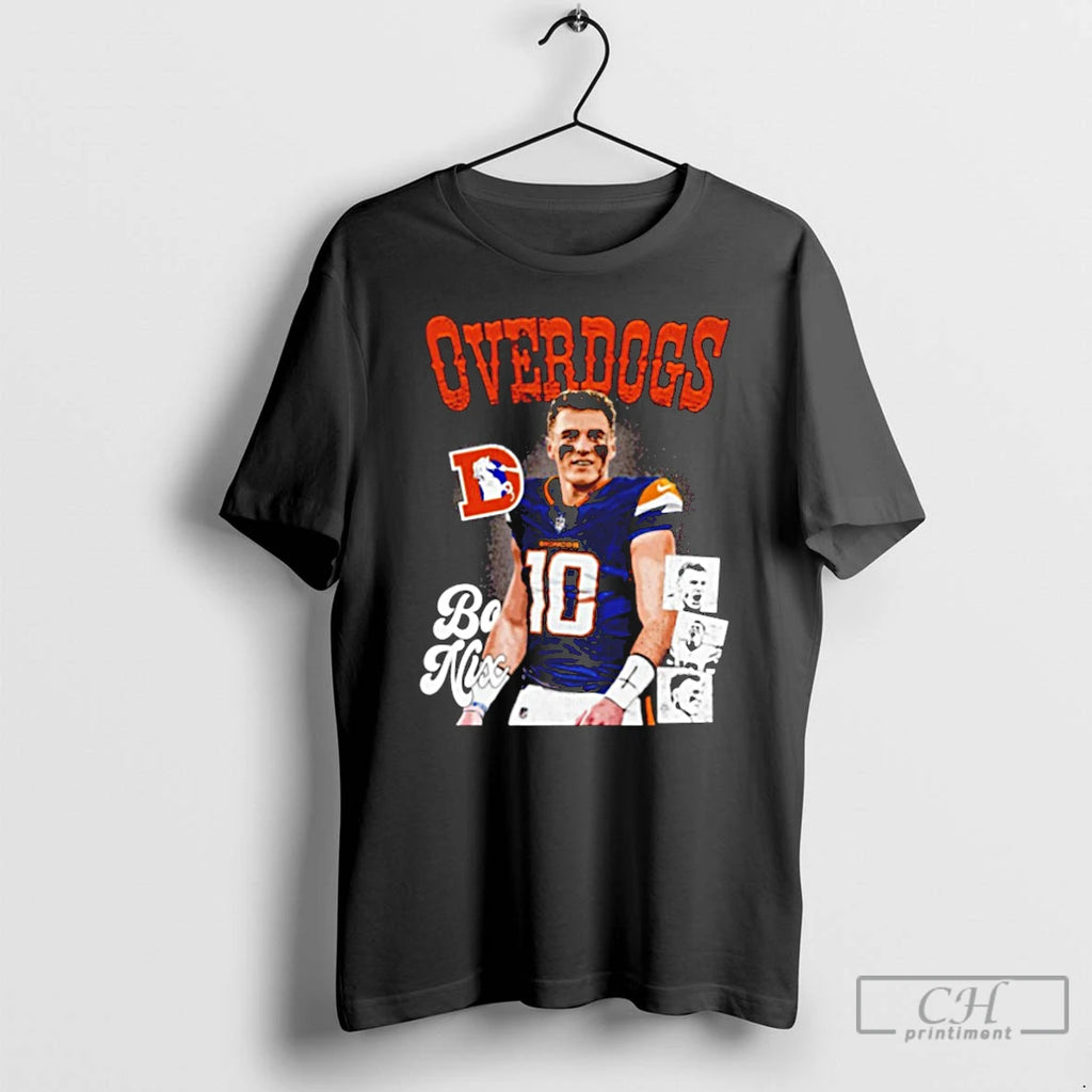 Premium Bo Nix Denver Overdogs Football Fan
