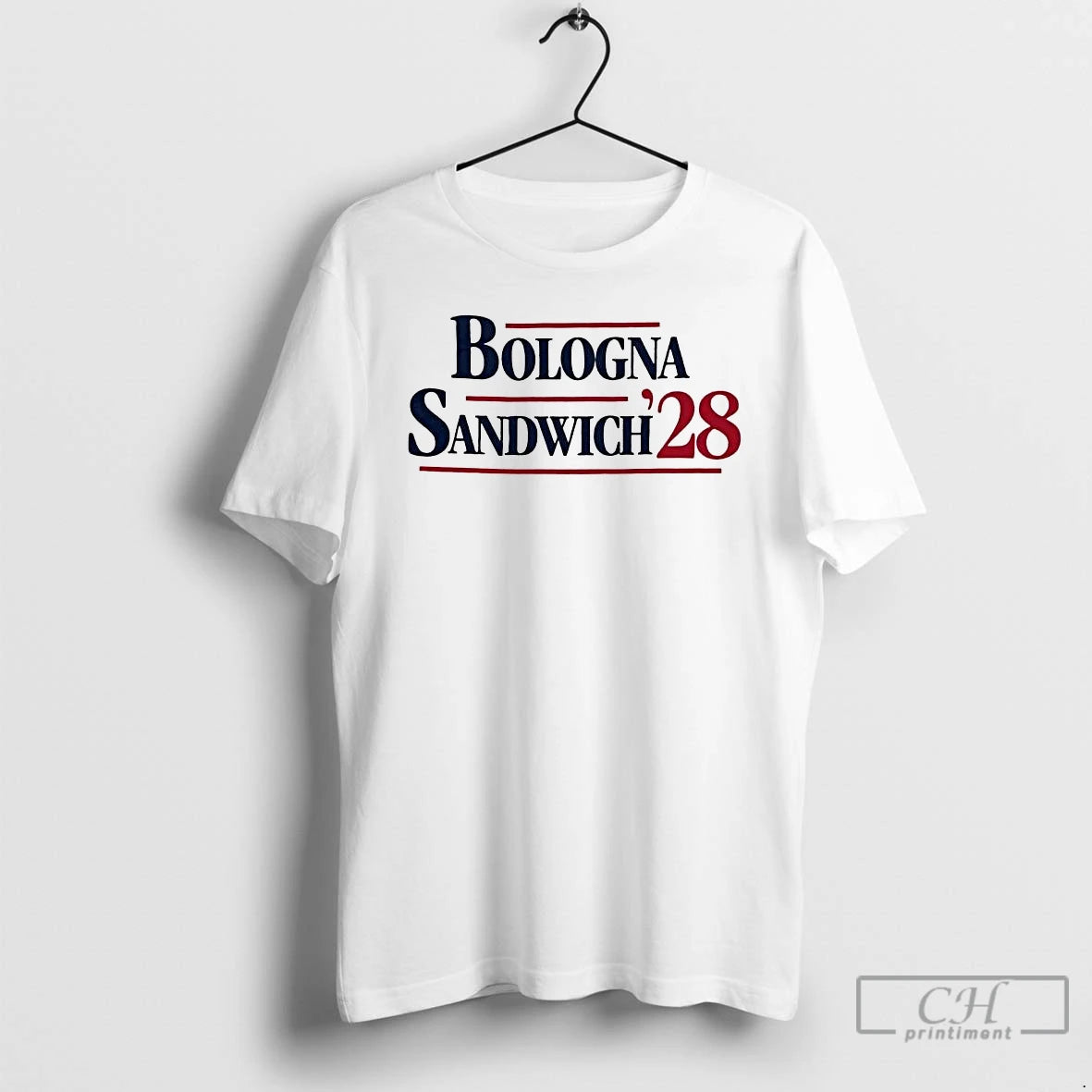 Premium Bologna Sandwich 2028 Election Tee