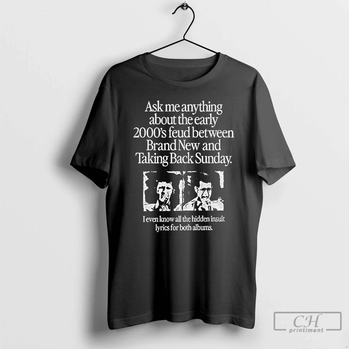 Premium Brand New And Taking Back Sunday Ask Me Anything About The Early 200s Feud Unisex , , , Long Sleeve Tee
