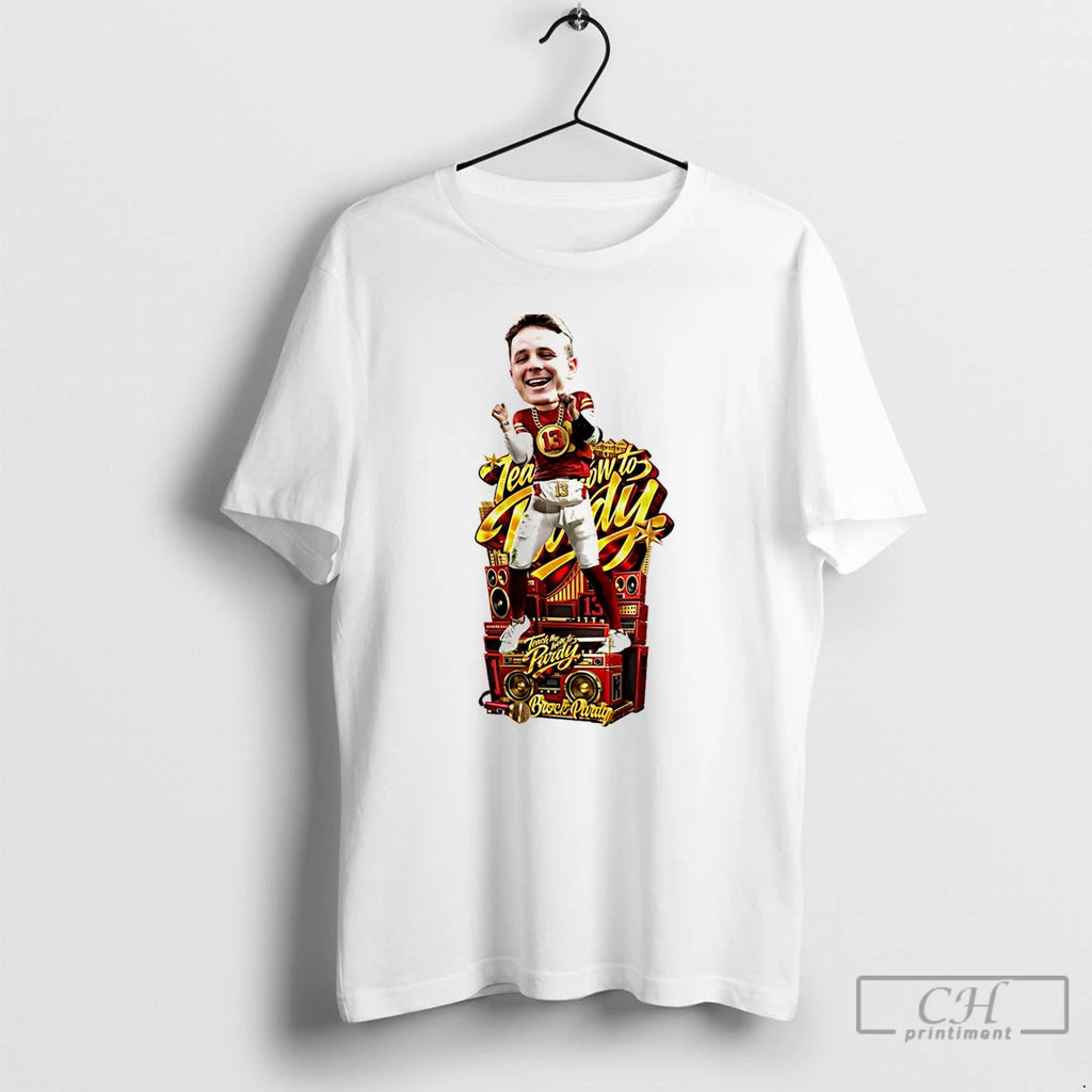 Premium Brock Purdy Playoff Dance Caricature