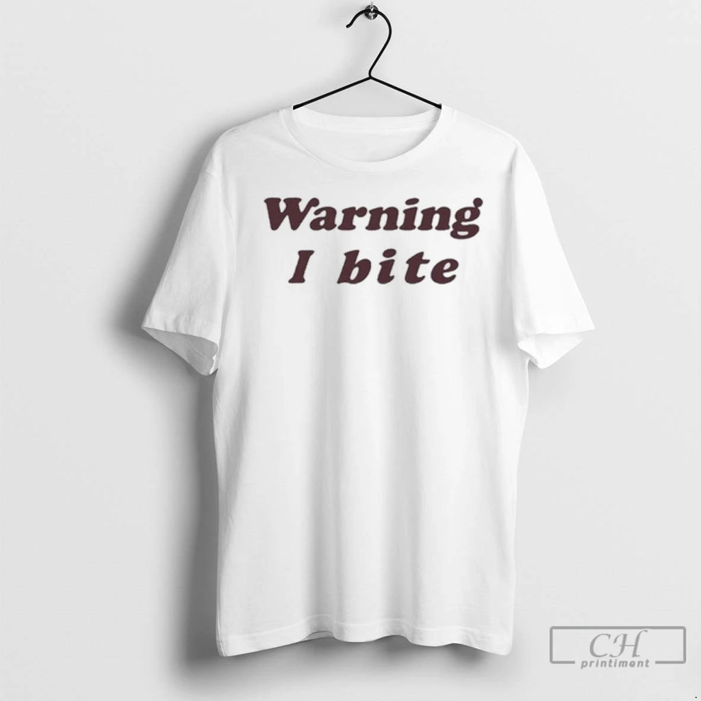 Premium Brooklyn Wearing Warning I Bite Ladies