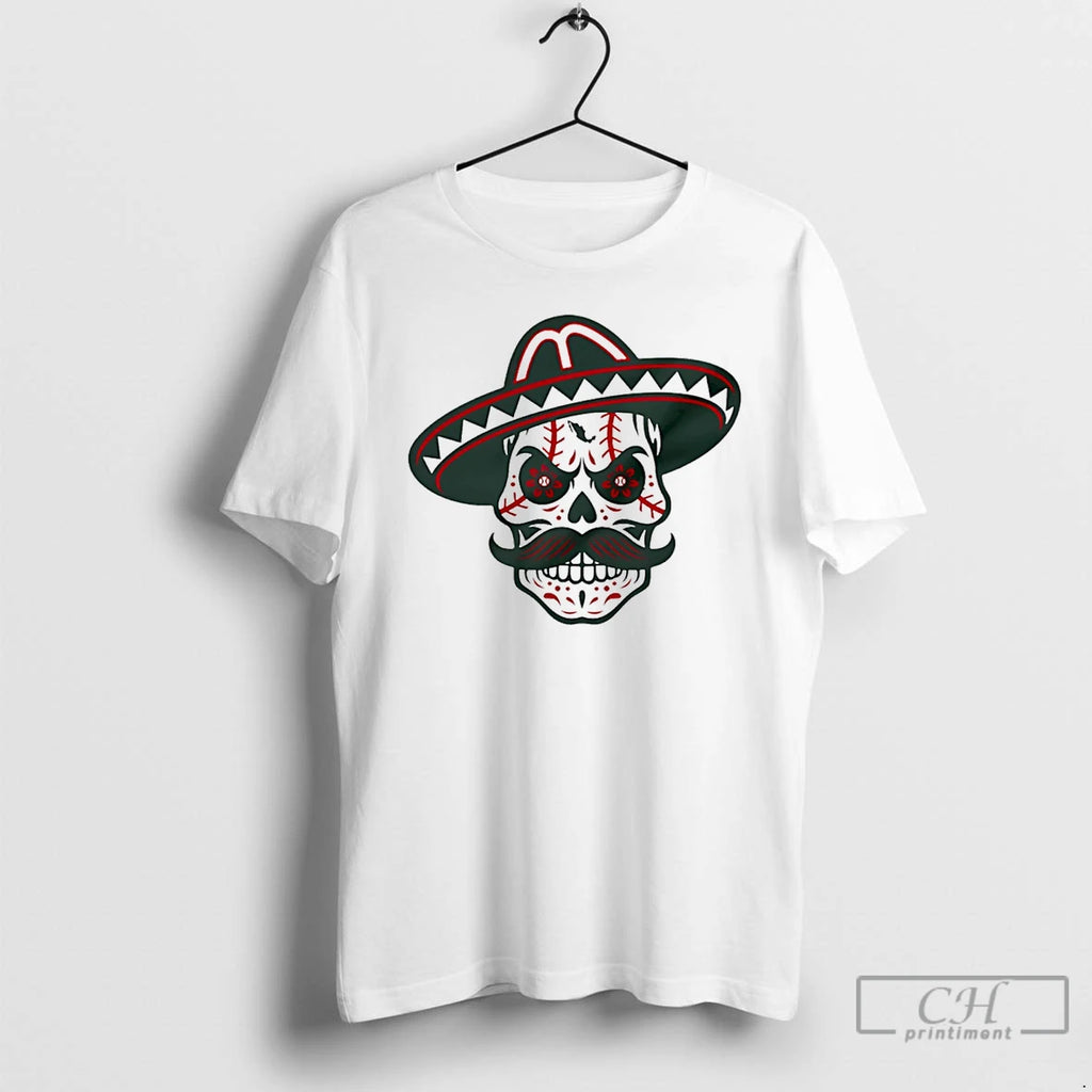 Premium Calaveras Baseball Mexican Skull