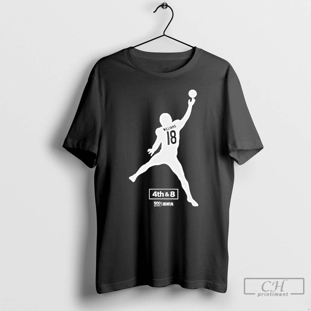 Premium Caleb Williams Chicago Silhouette