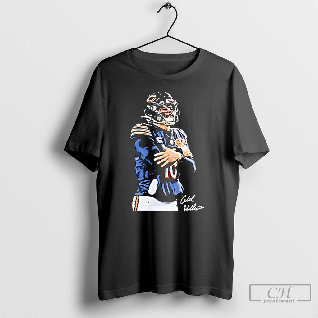 Premium Caleb Williams Cold Chicago Football