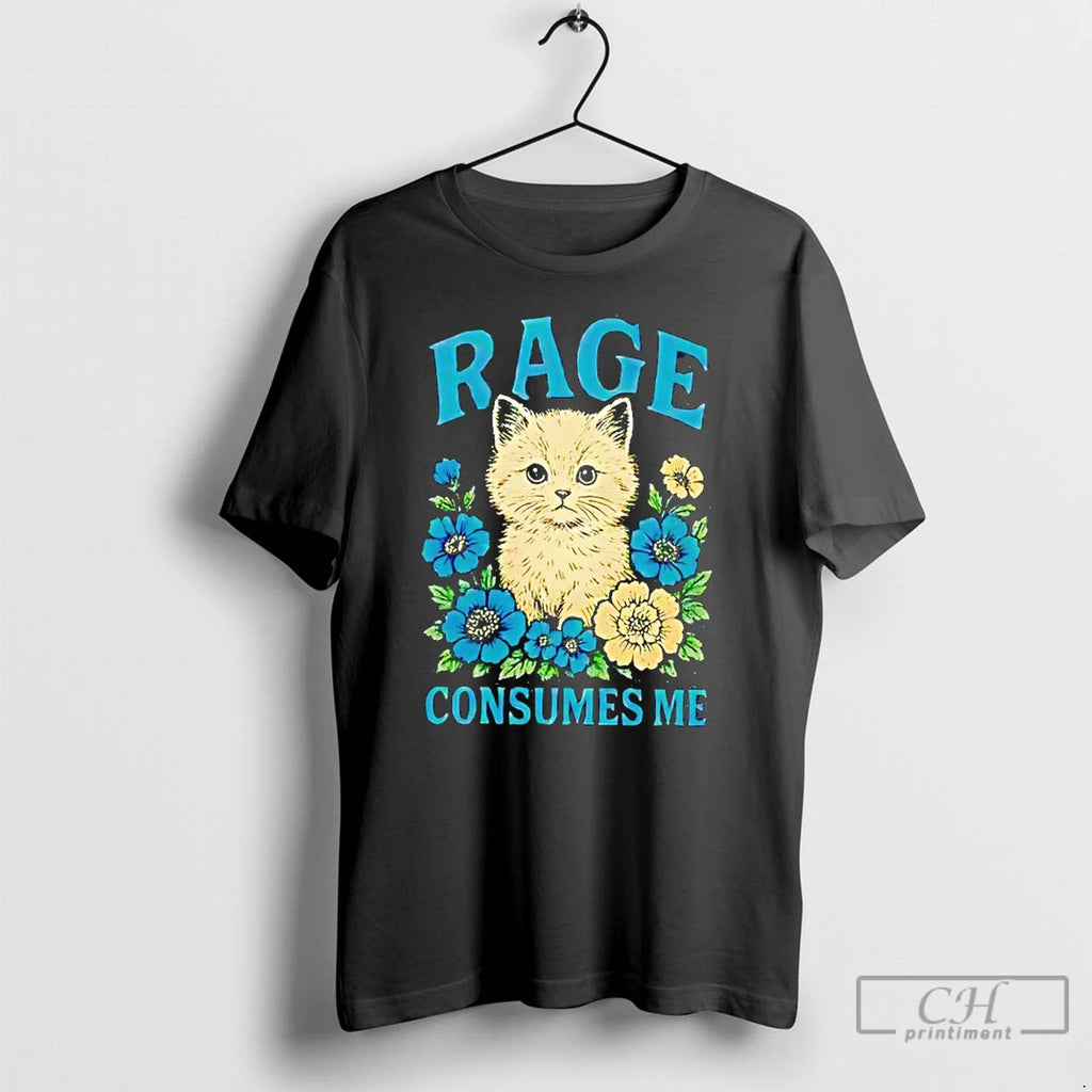 Premium Cat Rage Consumes Me Vintage