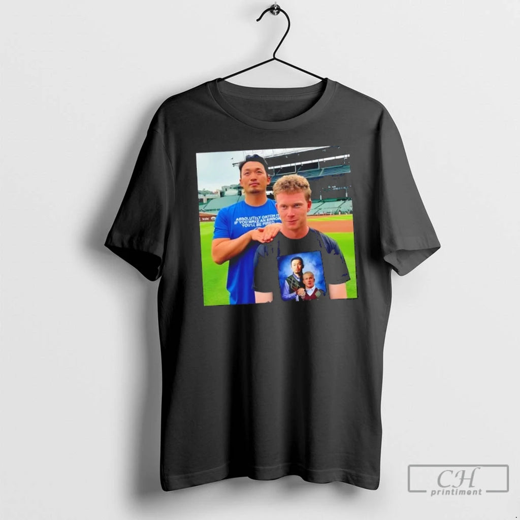 Premium Chicago Cubs Pca And Seiya Suzuki Step Brothers
