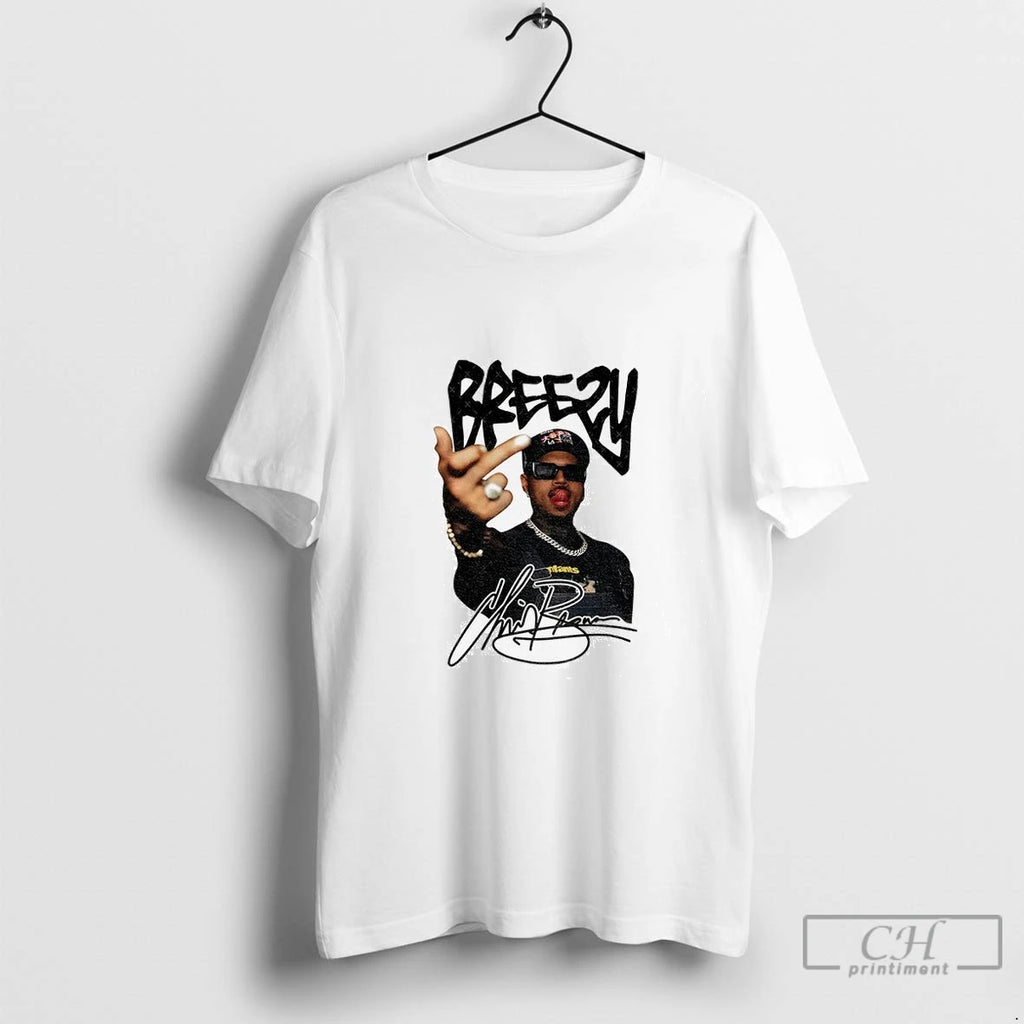 Premium Chris Brown Breezy Bowl Tour 2025 Signature Music