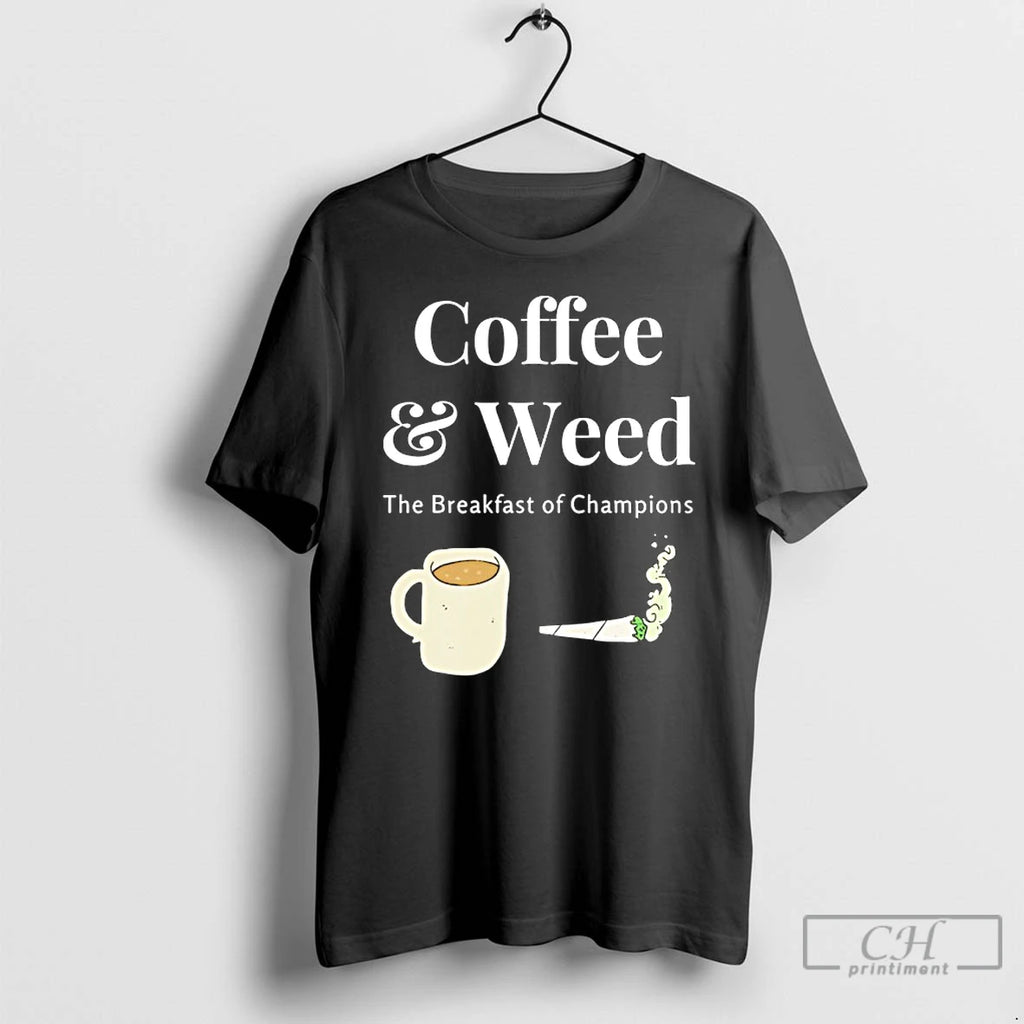 Premium Coffee Weed Pot Head Gift Cannabis Caffeine Wake Bake Weed