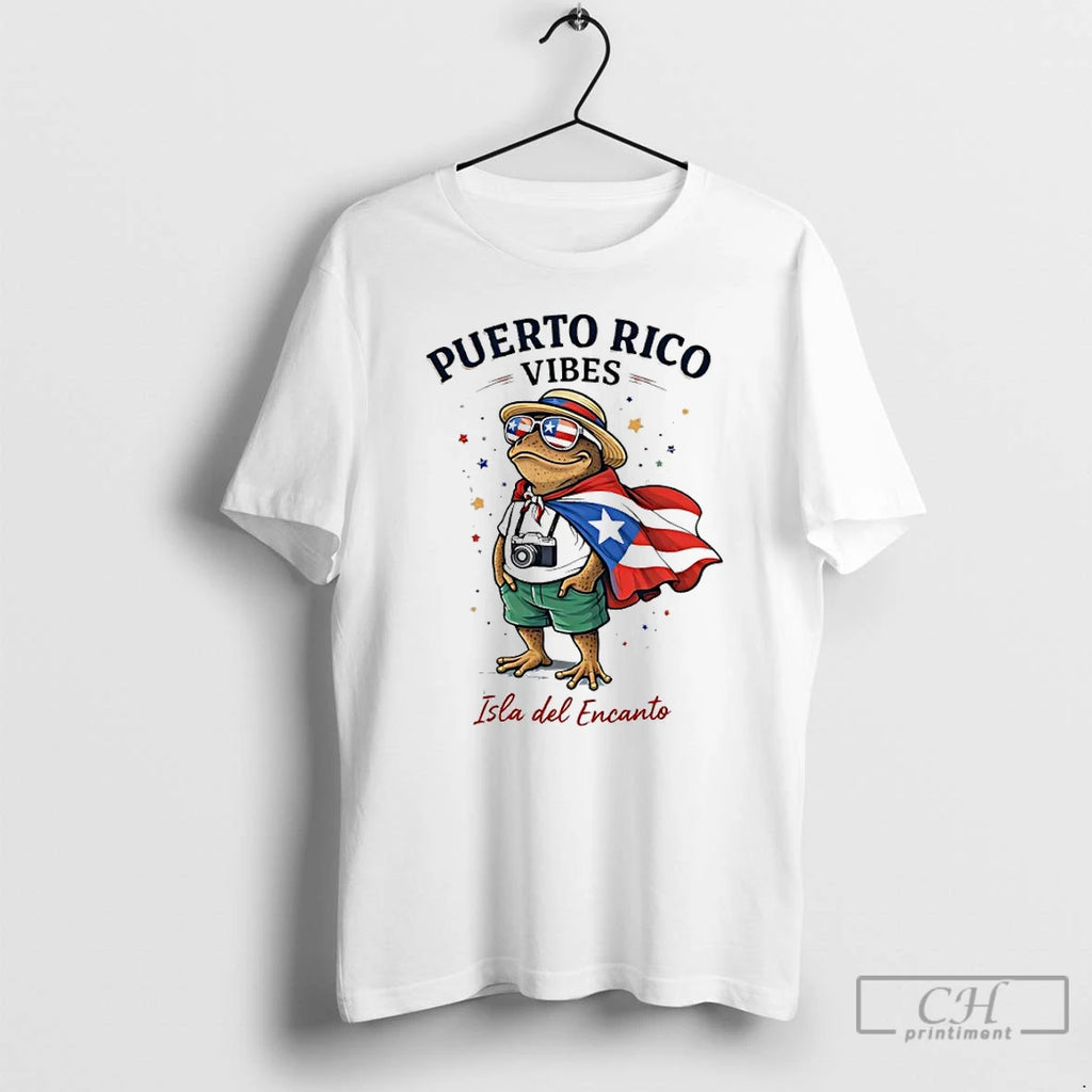 Premium Coqui Frog Puerto Rico Flag Puerto Rican Boricua