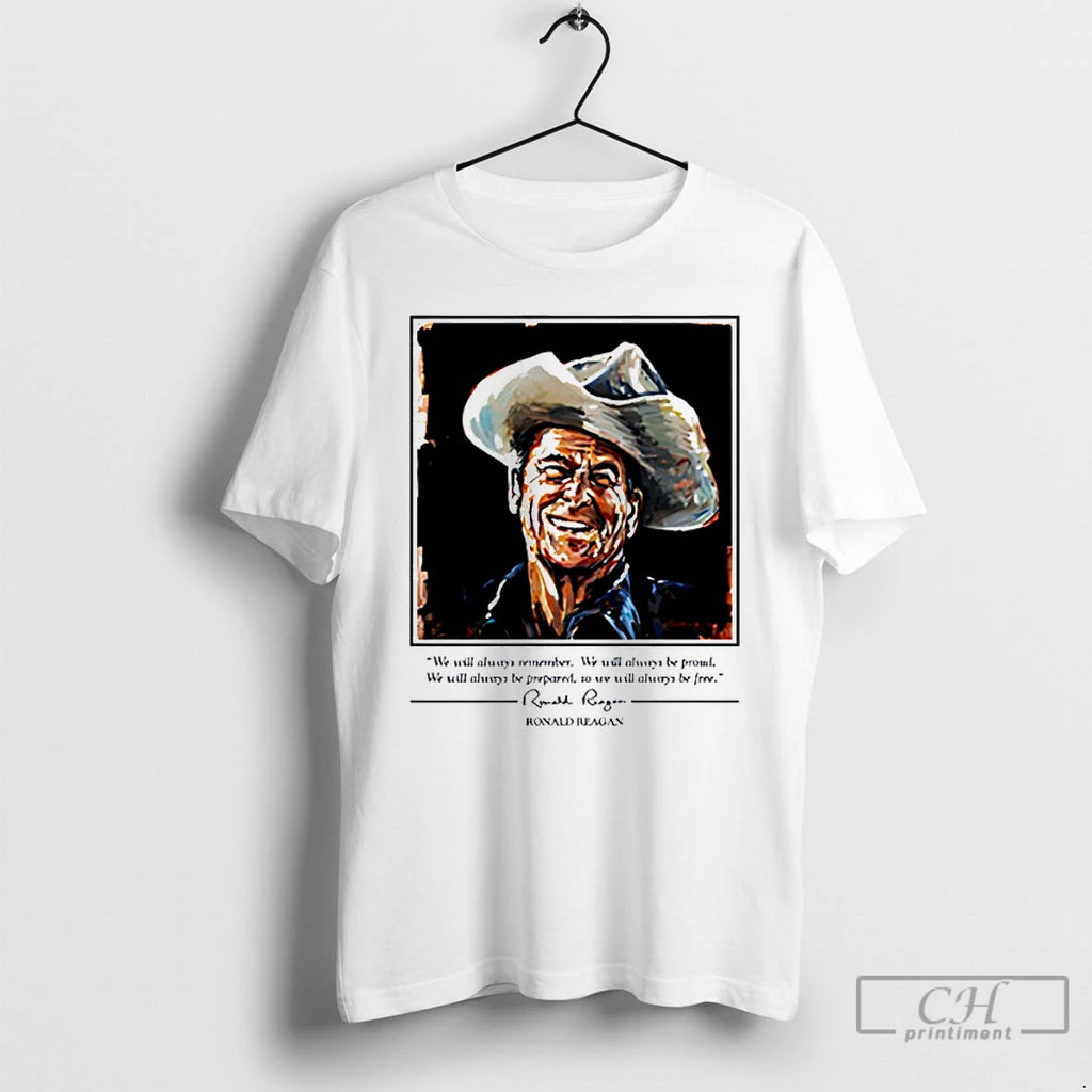 Premium Cowboy Ronald Reagan Vintage