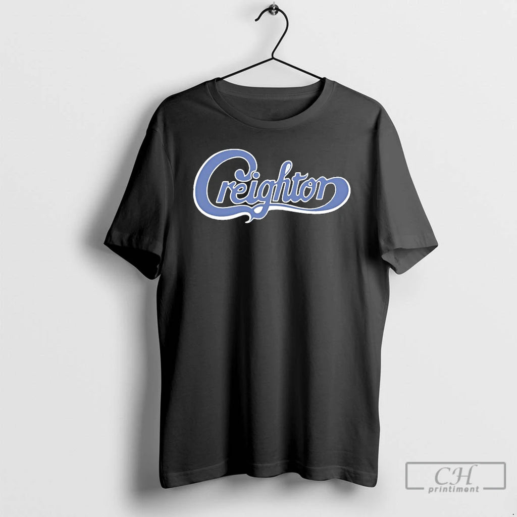 Premium Creighton Script Logo