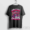 Premium Crush Breast Cancer Awareness Monster Truck T Shirts Unisex , , , Long Sleeve Tee