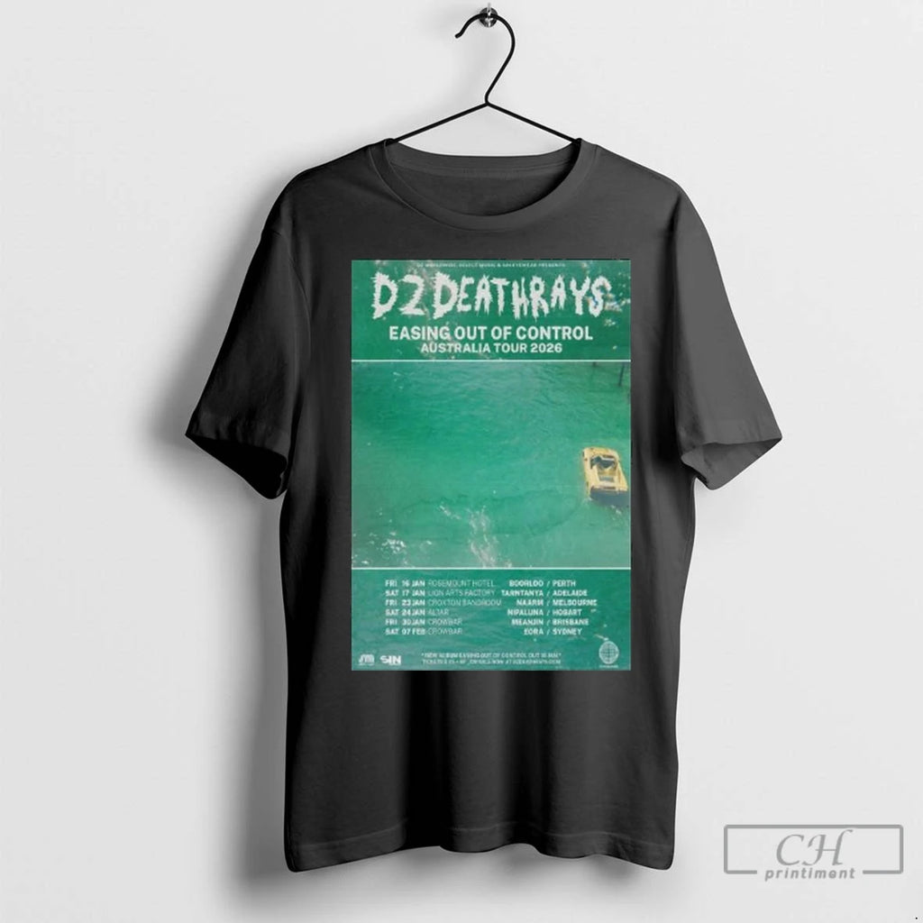 Premium Dz Deathrays Easing Out Of Control Australia Tour 2026 Long Sleve