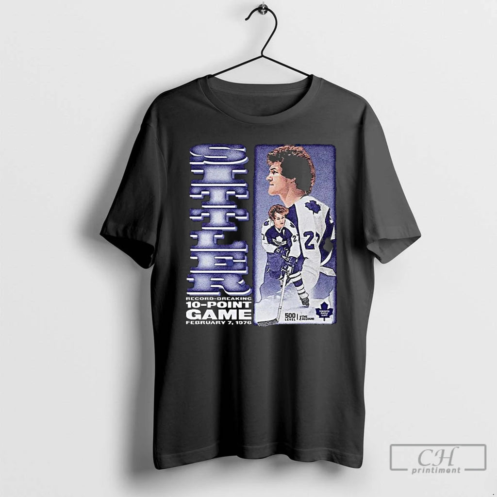 Premium Darryl Sittler 10 Point Game 50th Anniversary