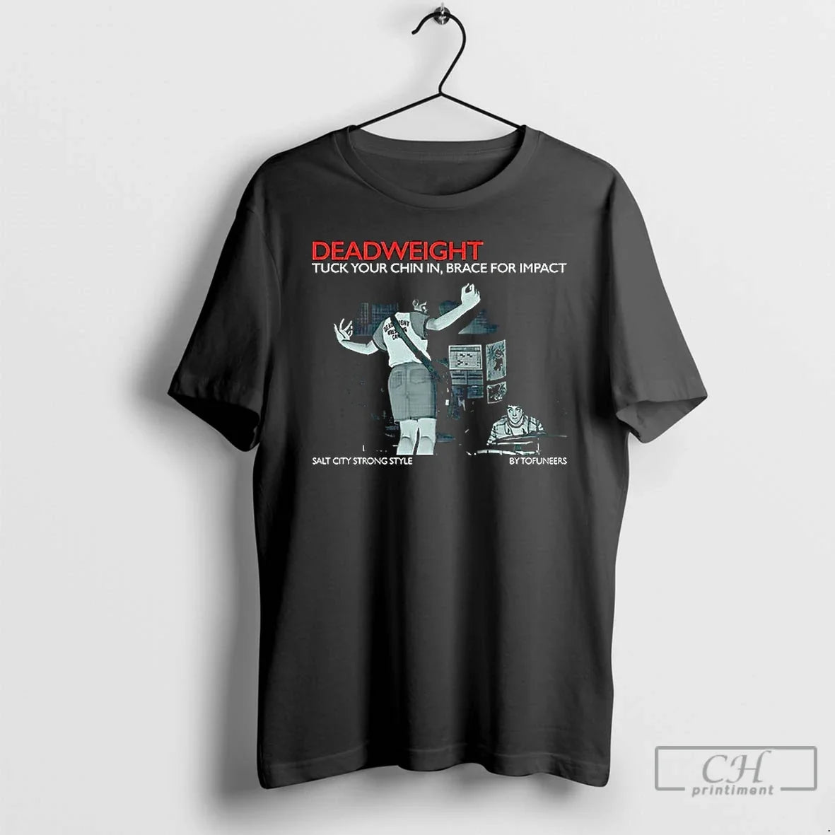 Premium Deadweight Fuck Your Chin In Brace For Impact Ceramic Ceramic And Classic Dad Cap Unisex , , , Long Sleeve Tee