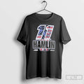 Premium Denny Hamlin 11 Patriotic Number American Flag Vintage