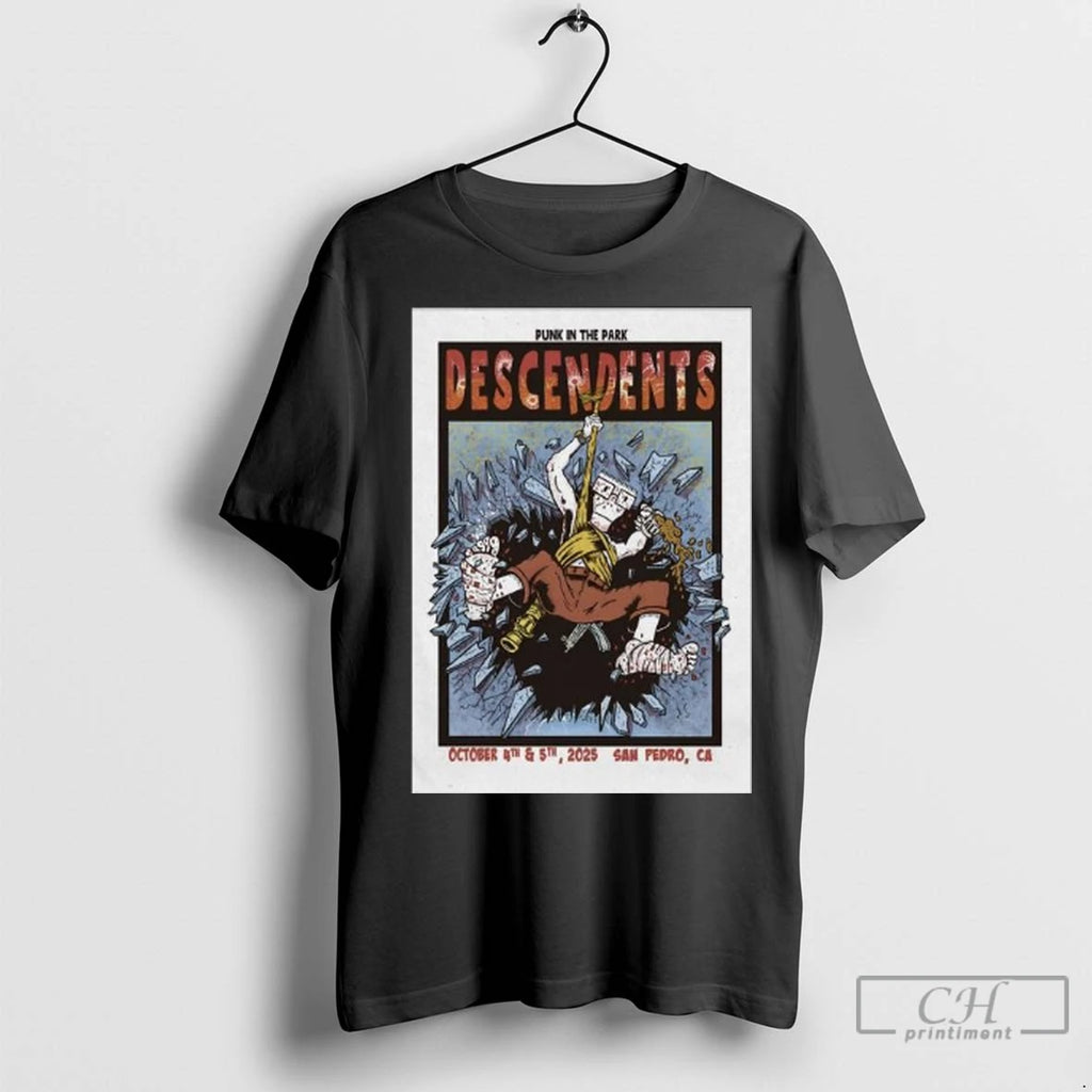 Premium Descendents October 4 5 2025 Punk In The Park Event Long Sleve