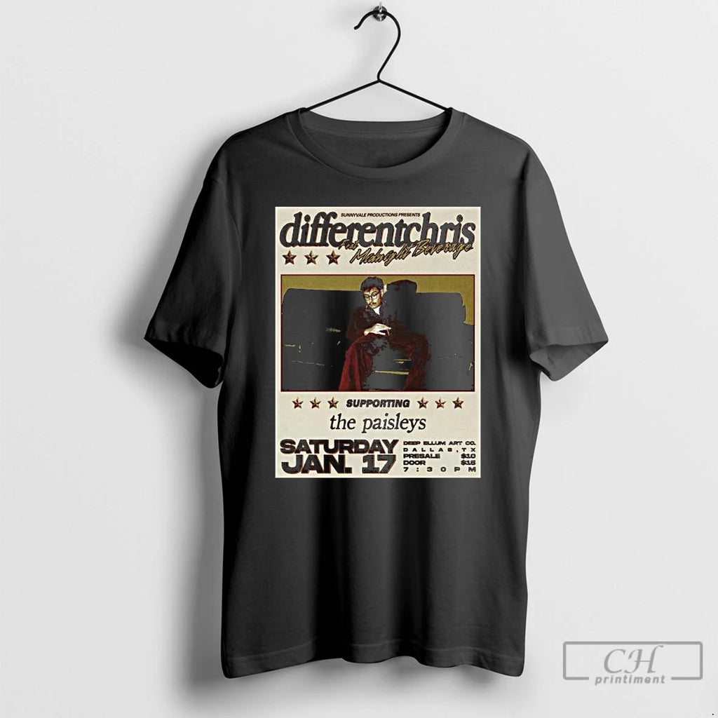 Premium Different Chris Dallas Tx January 17 2026 Concert
