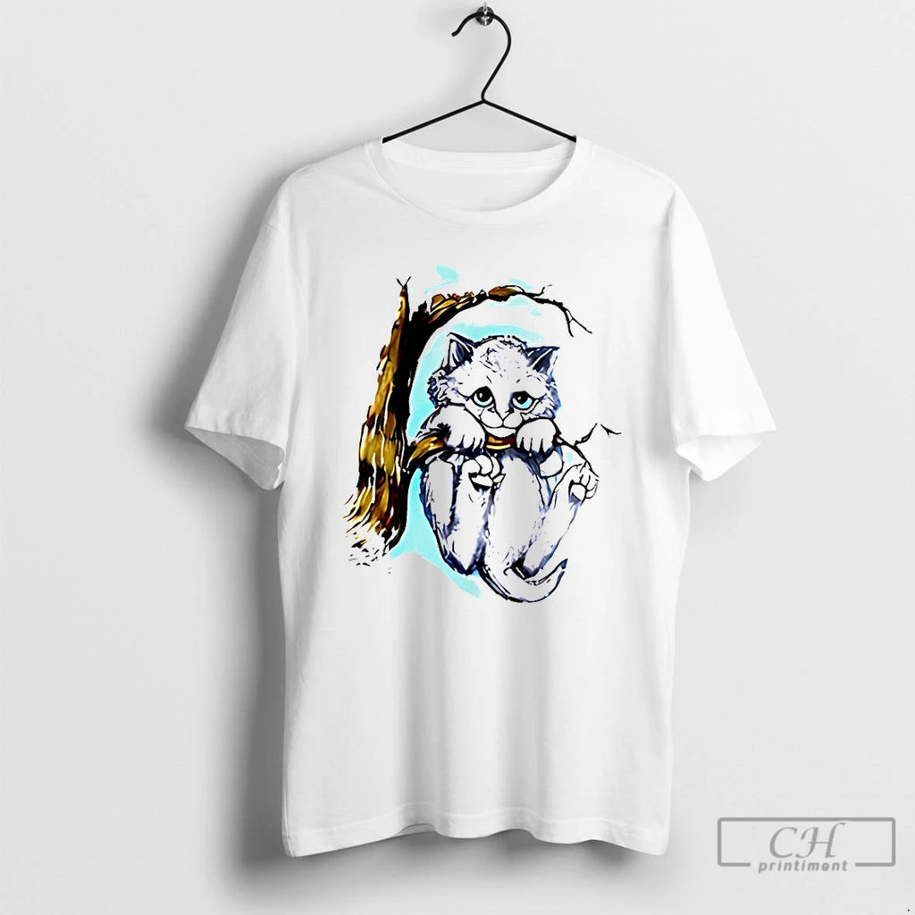 Premium Distressed Snow Cat Vintage
