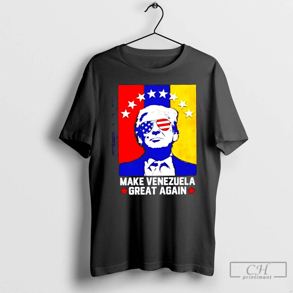 Premium Donald Trump Make Venezuela Great Again Flag
