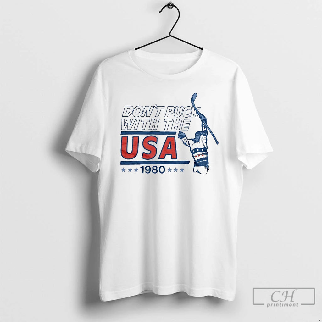 Premium Dont Puck With The Usa 1980