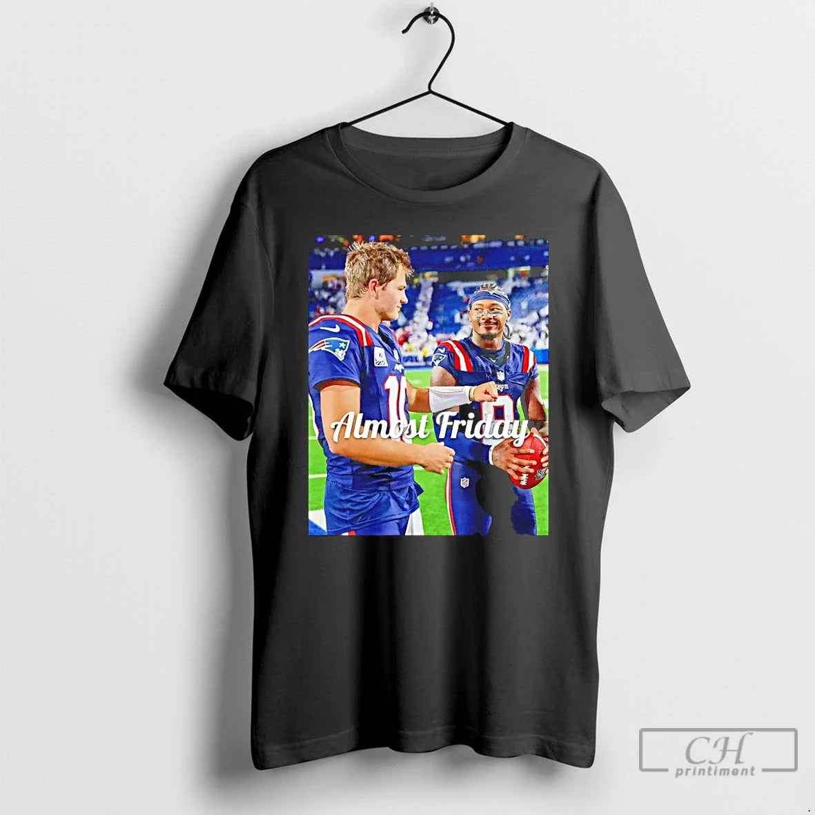 Premium Drake Maye And Diggs Almost Friday T Shirts Unisex , , , Long Sleeve Tee