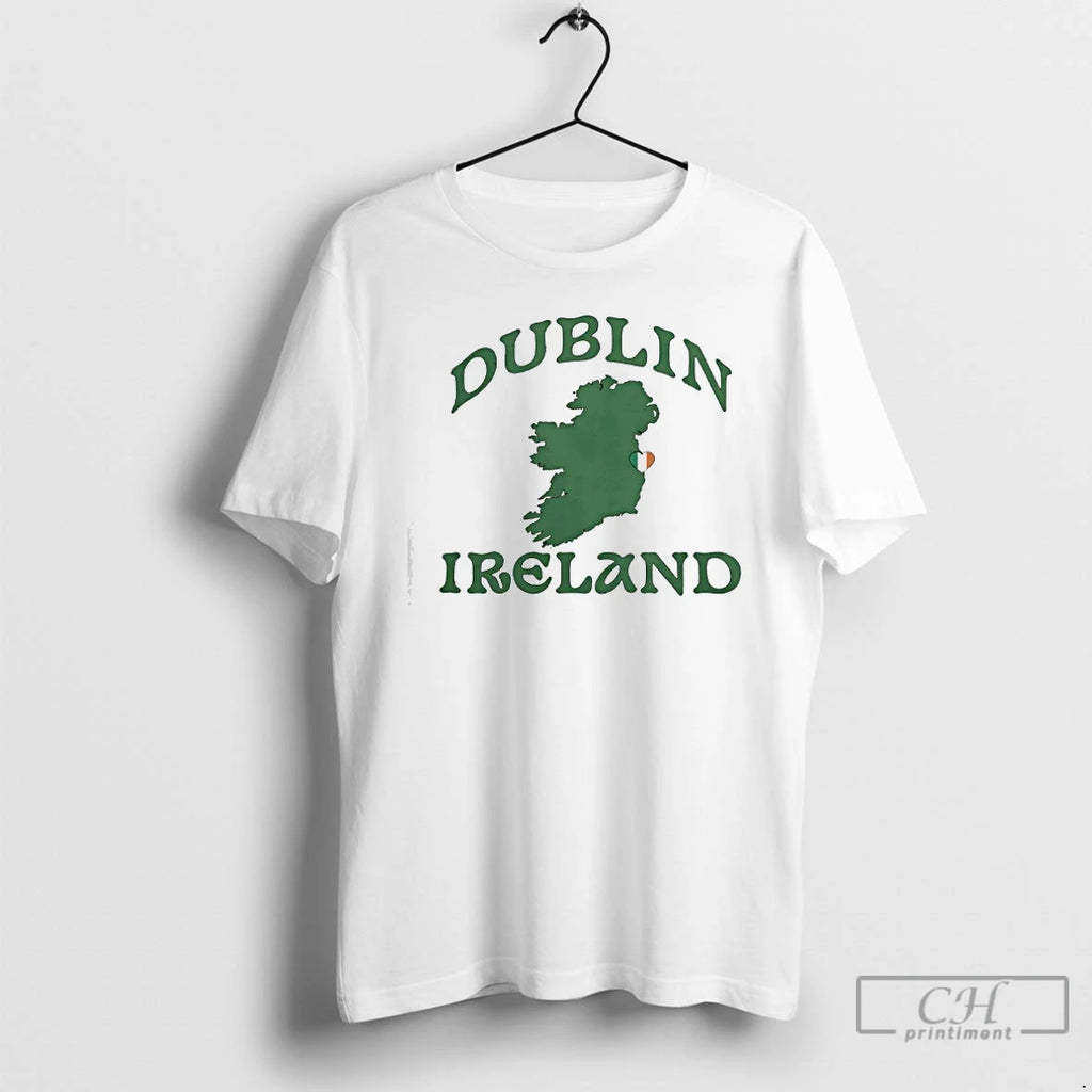Premium Dublin Ireland Map St Patricks Day