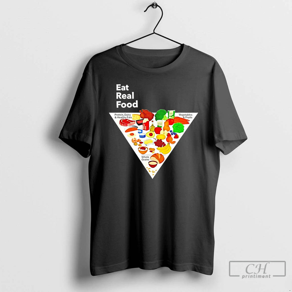 Premium Eat Real Food New Food Pyramid 2026