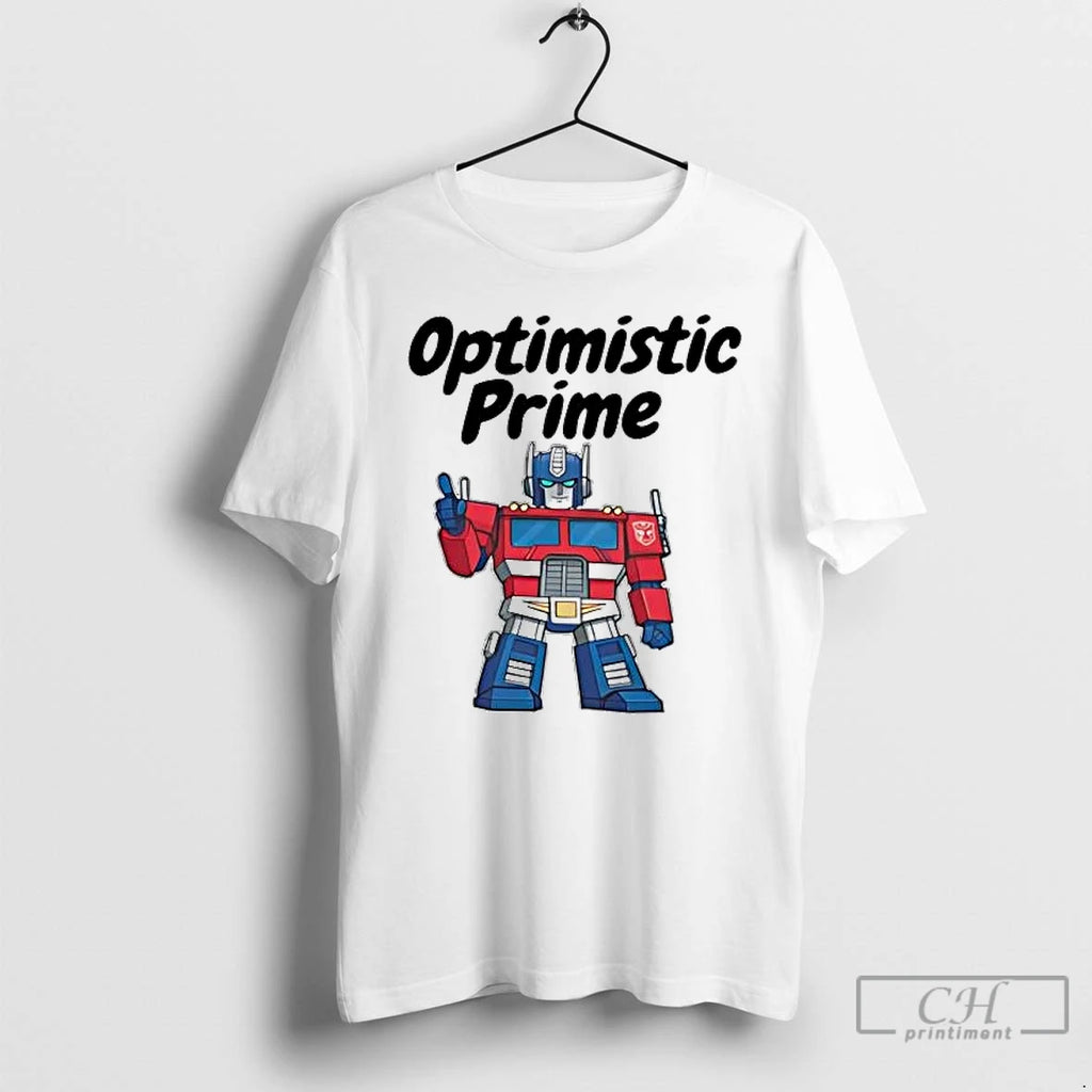 Premium Elon Musk Optimistic Prime Optimus Prime