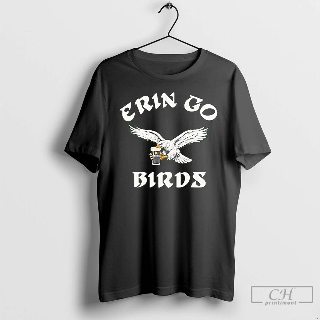Premium Erin Go Birds Guinness Beer
