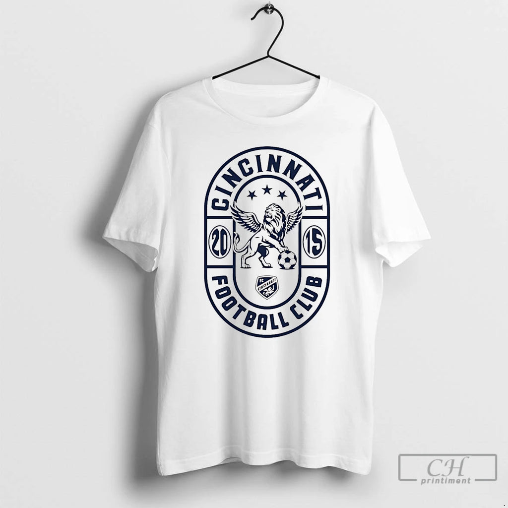 Premium Fc Cincinnati Oval Crest Est 2015