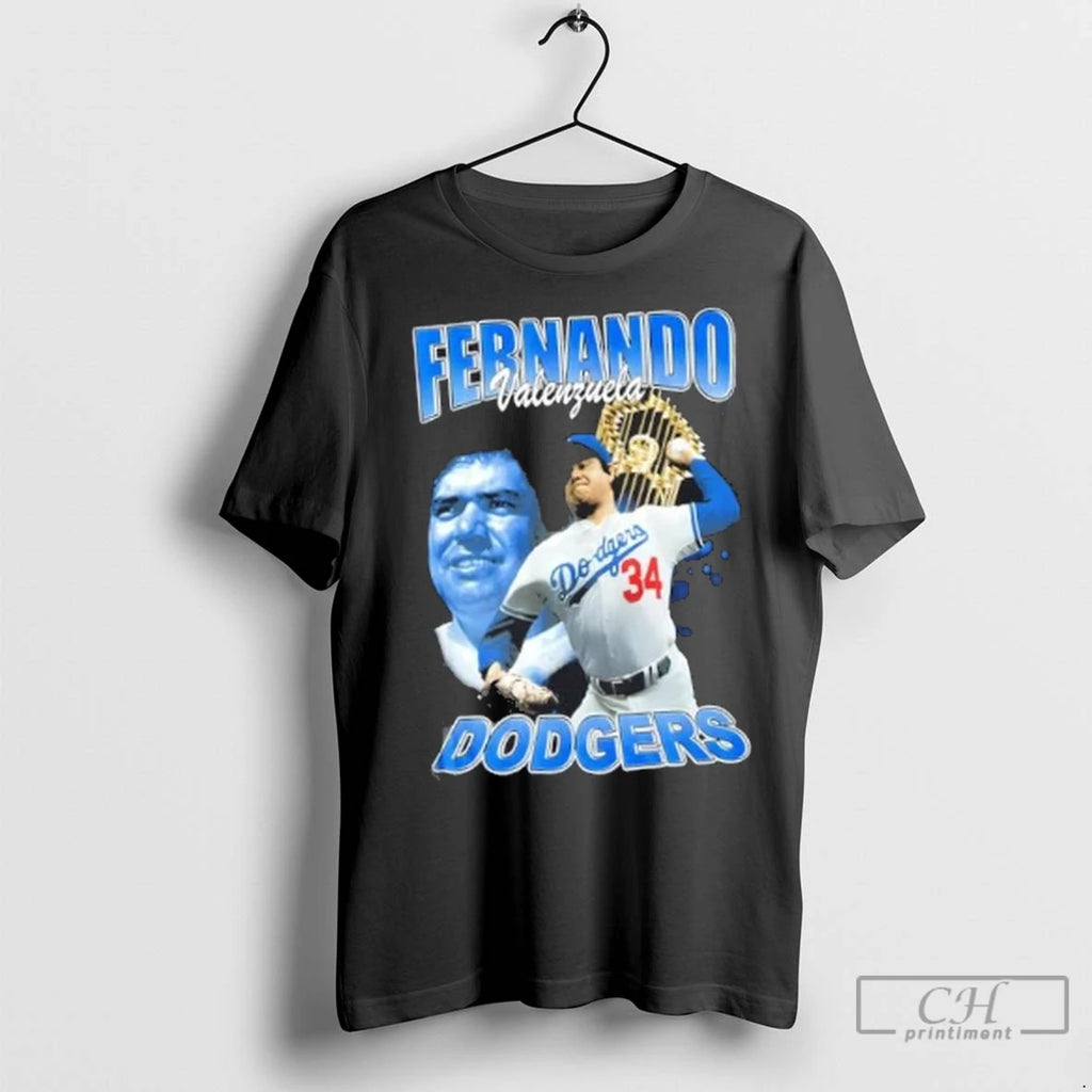 Premium Fernando Valenzuela Legend Los Angeles Dodgers Baseball Vintage