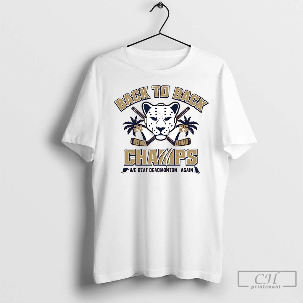 Premium Florida Panthers Back To Back Champions 2025 We Beat Deadmonton Again