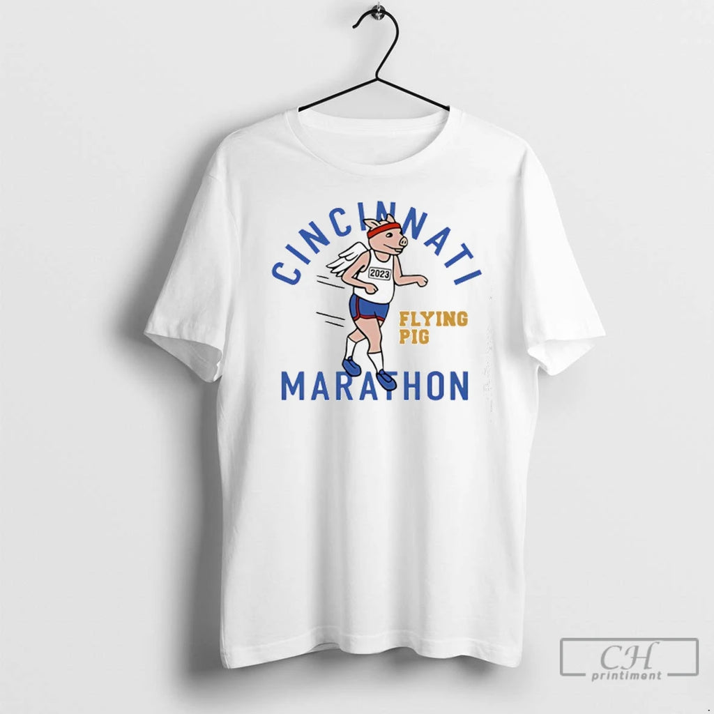 Premium Flying Pig Marathon Running Cincinnati