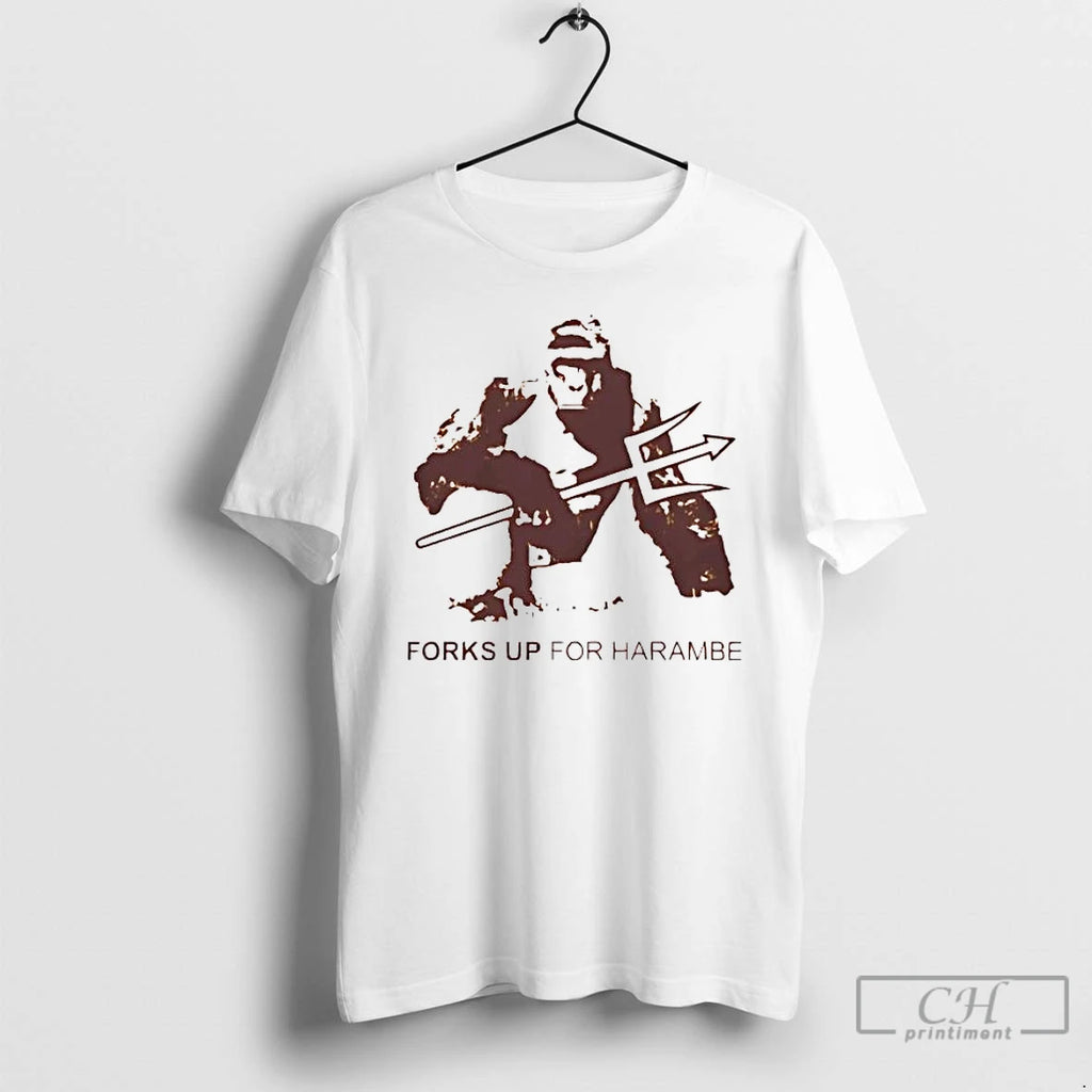 Premium Forks Up For Harambe Arizona State Sun Devils