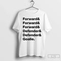 Premium Forward Defender Goalie T Shirts Unisex , , , Long Sleeve Tee