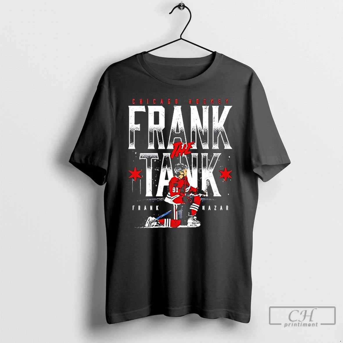 Premium Frank Nazar Chicago Blackhawks Hockey Frank The Tank T Shirts Unisex , , , Long Sleeve Tee