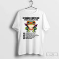 Premium Frog 3 Things I Dont Like When Talking To Me Dont Talk To Me Unisex , , , Long Sleeve Tee