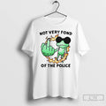 Premium Frog Not Very Fond Of The Police Tee