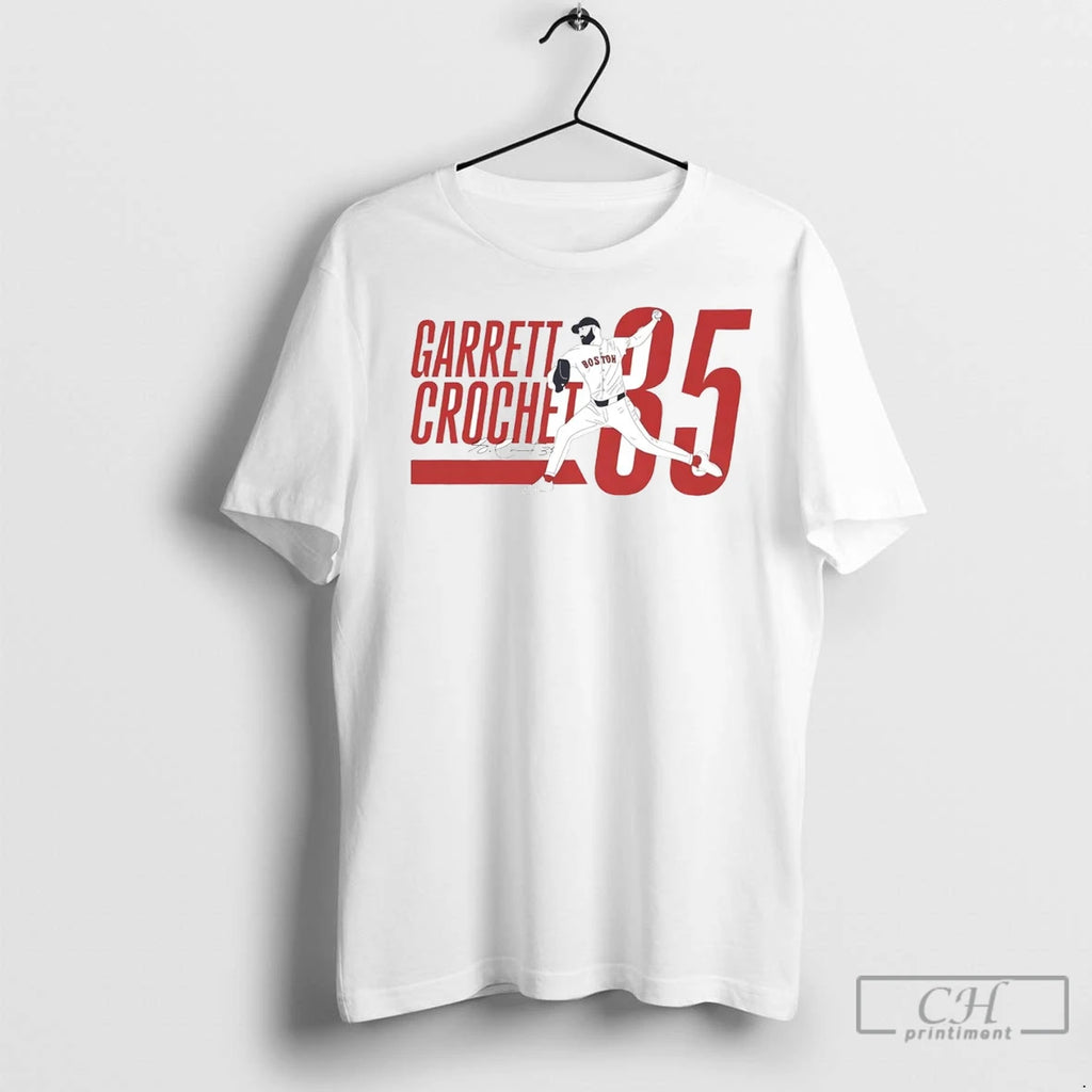 Premium Garrett Crochet Pitching Boston Red Sox