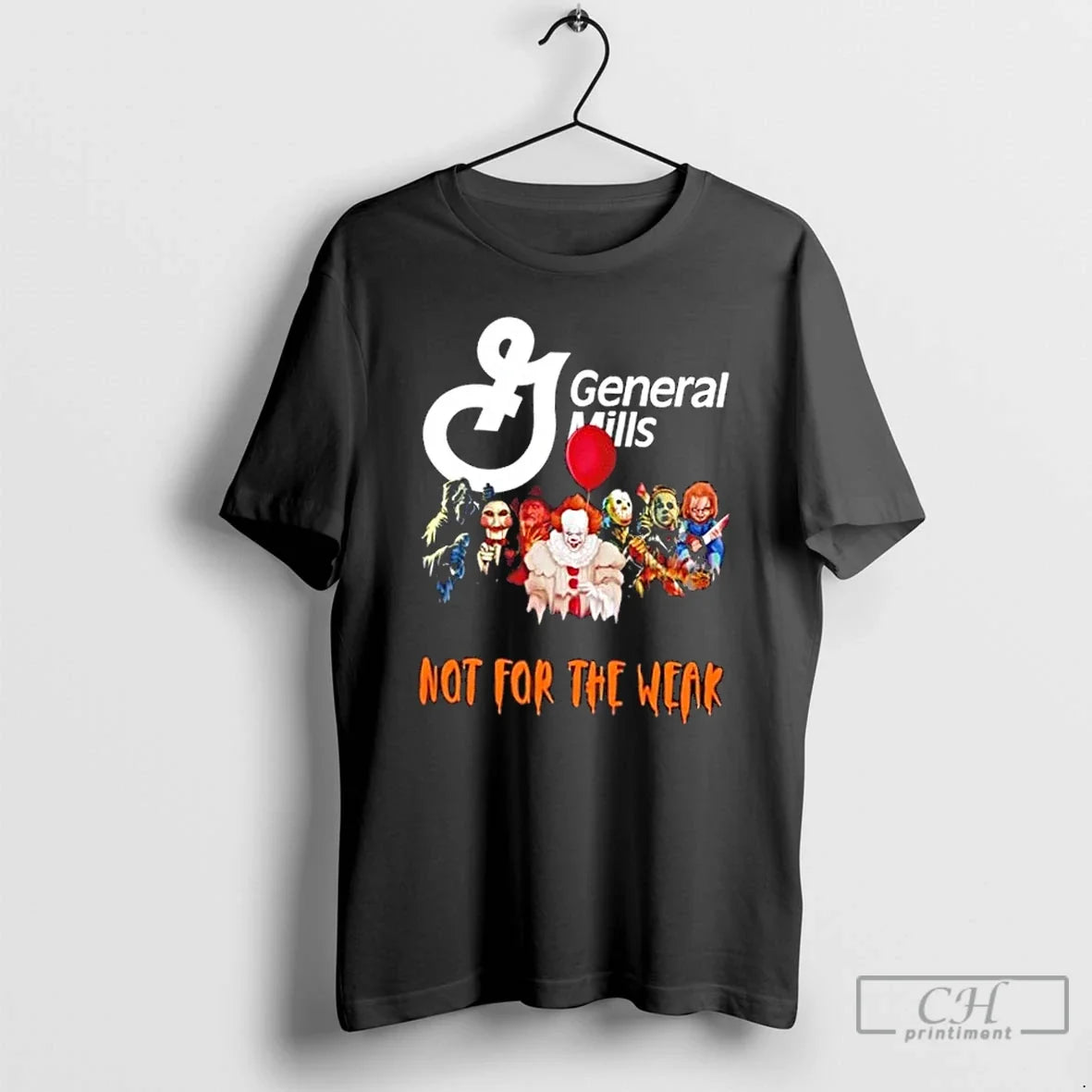 Premium General Mills X Horror Movies Halloween Not For The Weak T Shirts Unisex , , , Long Sleeve Tee